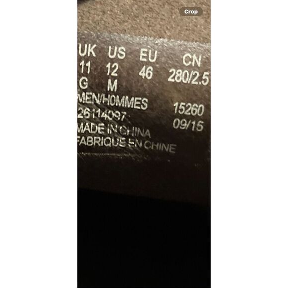 Clarks Mens Brown Bushacre 3 Sand Suede Leather Lace Up Ankle Boots Size 12 - Picture 12 of 13